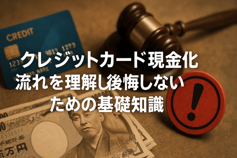 クレジットカード現金化 流れを理解し後悔しないための基礎知識